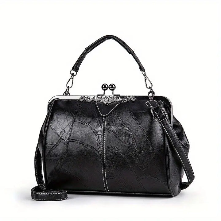 Retro-Style Geometric Crossbody Bag by Liv