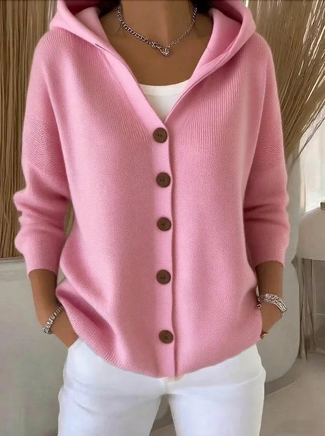 Cléandre | Hooded Gilet with Buttons
