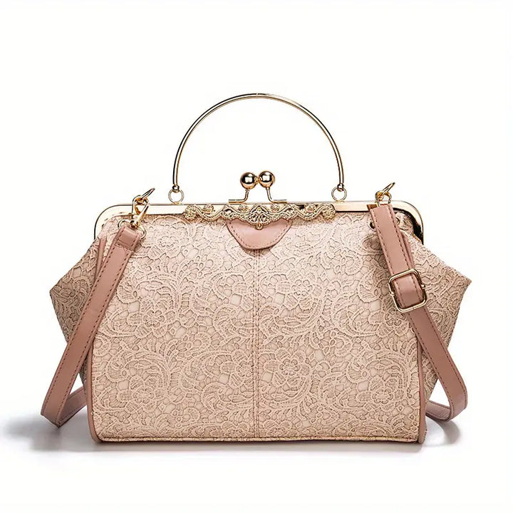 Retro-Style Geometric Crossbody Bag by Liv