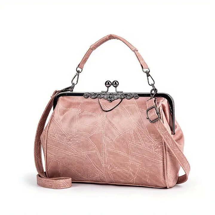 Retro-Style Geometric Crossbody Bag by Liv